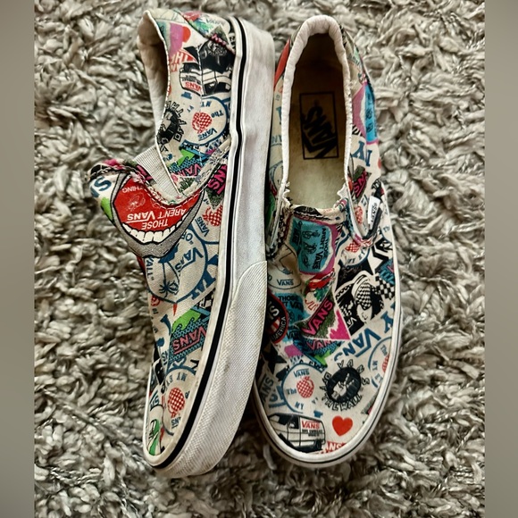 Vans Classic Slip-on Sticker Mash-Up Sneaker - Picture 8 of 8